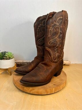 Dan Post Women's Marla Leather Tall Western Boots - Size 8.5